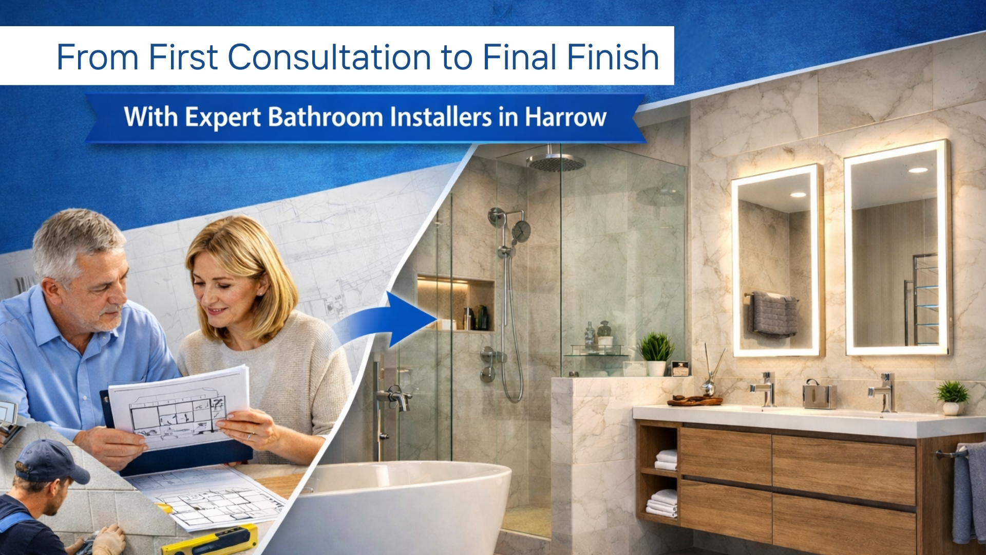Expert Bathroom Installers in Harrow