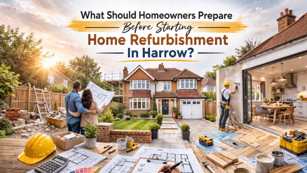 home refurbishment in Harrow