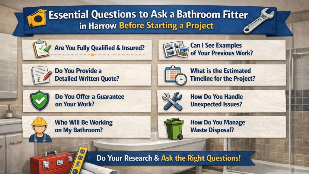 Bathroom Fitter in Harrow