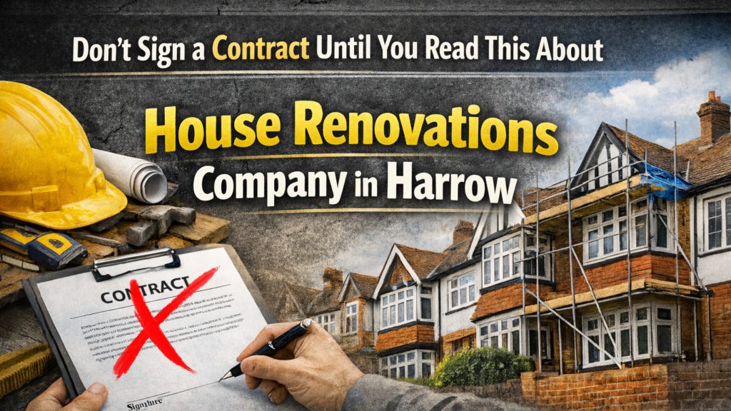 House Renovations Company in Harrow